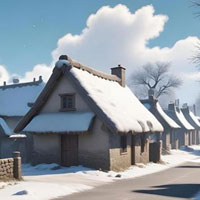 Free online flash games - 365 Snow Village Escape