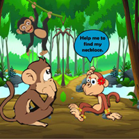 Free online flash games - Find The Monkey Necklace