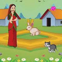 Free online flash games - Granny Searches For Goat