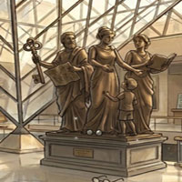 Free online flash games - Louvre Heist