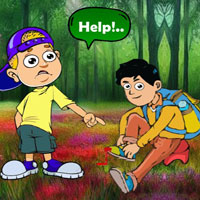 Free online flash games - First Aid The Wounded Boy