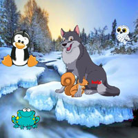 Free online flash games - BIG Secure The Squirrel From Wolf
