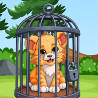 Free online flash games - G2M Tiger Cub Cage Escape