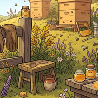 Free online flash games - Honey Garden