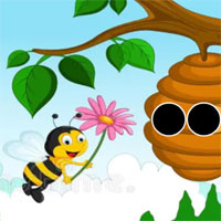 Free online flash games - Bee Hive Rescue