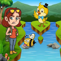 Free online flash games - Finds Separated Tourist Friend