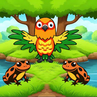 Free online flash games - Wow Parrot Reach Out The Hut