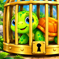 Free online flash games - Free the Little Cute Turtle