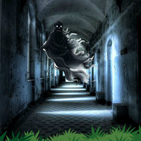 Free online flash games - Horror Ghost Castle Escape
