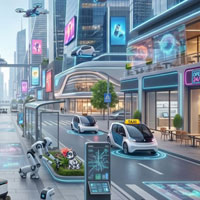 Free online flash games - Neon City