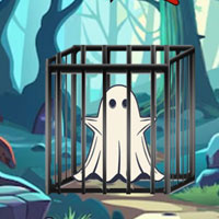 Free online flash games - Ghost Cage Escape