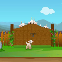 Help To The Baby Goat