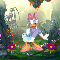 Free online flash games - BIG Rescue Trapped Duck Girl