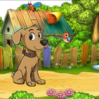 Free online flash games - Find Meal For The Dog