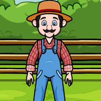 Free online flash games - G2J Rescue the Farmer from Room
