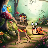 Free online flash games - Nourish Famished Tribe Little Boy
