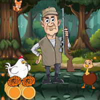 Free online flash games - Wow Trapper Hunting The Turkey