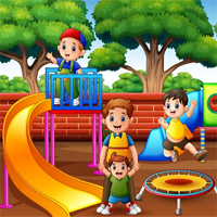 Playing Kids Jigsaw