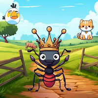 Free online flash games - King Ant Frees Prison Queen