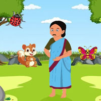 Free online flash games - Seller Girl Misplaced Fruit Basket