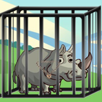 Free online flash games - G2M Rhino Rescue Quest