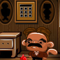 Free online flash games - Monkey Go Happy Stage 1076