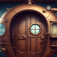 Free online flash games - 365 Steampunk Plane Escape