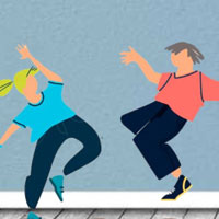 Free online flash games - 8B Street Dancer Room Escape