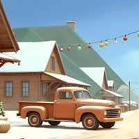 Free online flash games - 365 Christmas Village Escape 2