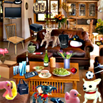 Wooden House Objects