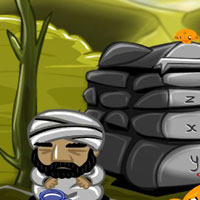 Free online flash games - Monkey Go Happy Stage 195