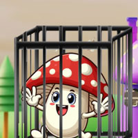 Free online flash games - Mushroom Friend Rescue