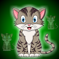 Free online flash games -  G2J Cute Smile Cat Escape