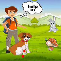 BIG Wounded Dog Reach House