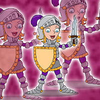 FG Knight Girl Escape