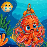 Free online flash games - G2M Octopus Net Cage Escape