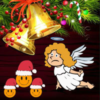 Free online flash games - BIG Angel Escaped Jingle Bells Land