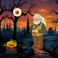 Free online flash games - Grandpa Out From Frightening Forest