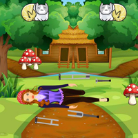 Free online flash games - Wow Help Fell Down Handicap Girl