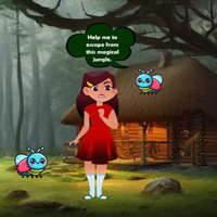 Free online flash games - G2R Young Girl Escaped Magical Jungle