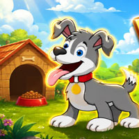 Free online flash games - Find Food for Cute Puppy