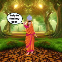 Free online flash games -  Wow Village Girl Find Her Goat