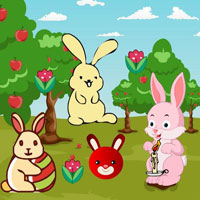 Free online flash games - Flee Easter Bunny Territory