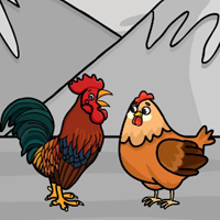 Free online flash games - G2J Release the Rooster Family