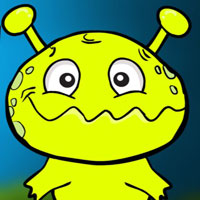 Free online flash games - G2J Green Funny Alien Escape