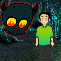 Little Boy Ghost Forest Escape