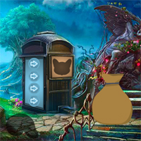 Games4king Flowerpot Girl Escape