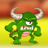 Free online flash games - Save the Crying Baby from Monster