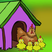 Free online flash games - Family Rescue from Small Purple House