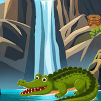 Free online flash games - G2M Hungry Crocodile Escape